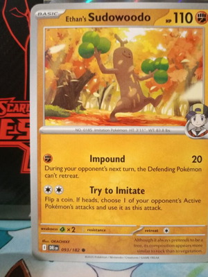 Κάρτα Pokemon Destined Rivals #93 σαν καινούργια