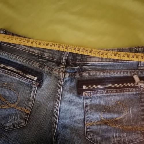 Jeanstar short shorts S-M, blue