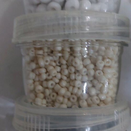 Seed Beads Set like new, various colors with storage containers