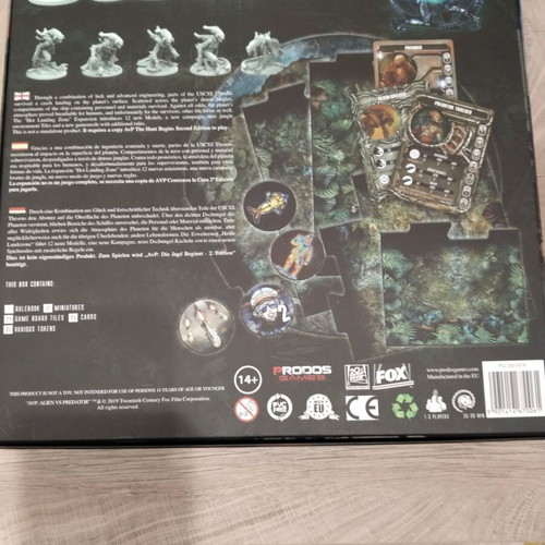 AvP Second Edition Hot Landing Zone Expansion board game new