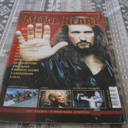 Metal Heart German magazine issue used in good condition