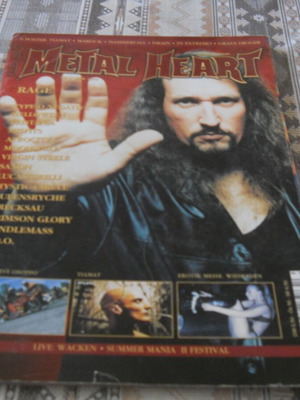 Metal Heart German magazine issue used in good condition