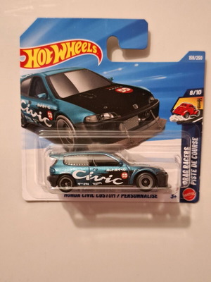 Hot Wheels Honda Civic Custom συλλεκτικό αυτοκινητάκι 159/250, σφραγισμένη συσκευασία