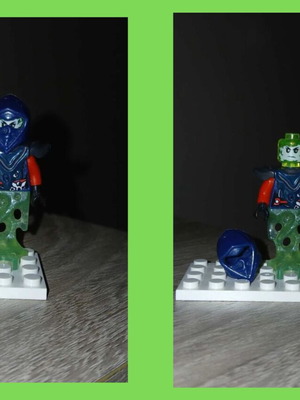 Ninjago figure for constructor like new, compatible blocks