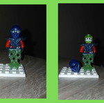Ninjago figure for constructor like new, compatible blocks