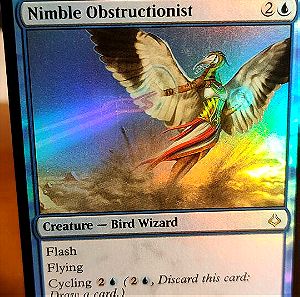 Nimble Obstructionist. Hour of Devastation. Magic the Gathering
