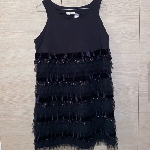 Short Black Sparkly Dress like new