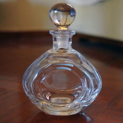 Crystal whiskey decanter with stopper new