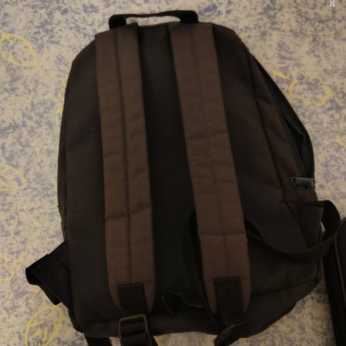 Adidas backpack like new, black and grey