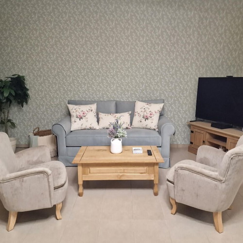 2-Seater Country-Style Maltezos Sofa Mint Amore Like New
