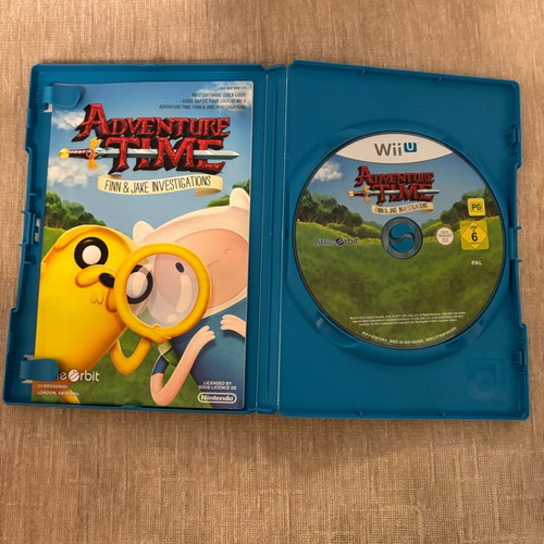 Adventure Time Finn and Jake Nintendo Wii U used