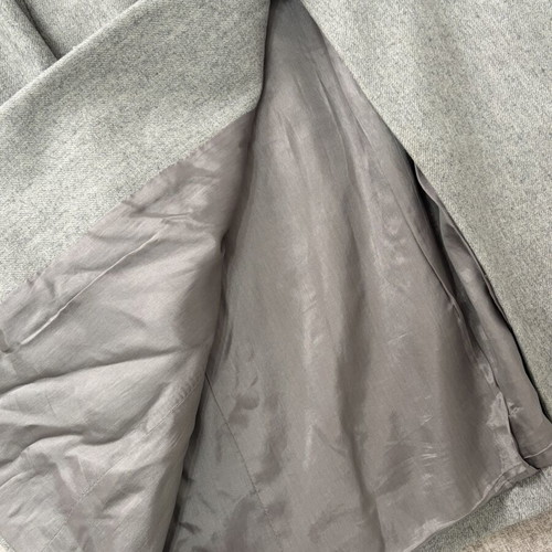 Women's coat used, slim fit gray, size S