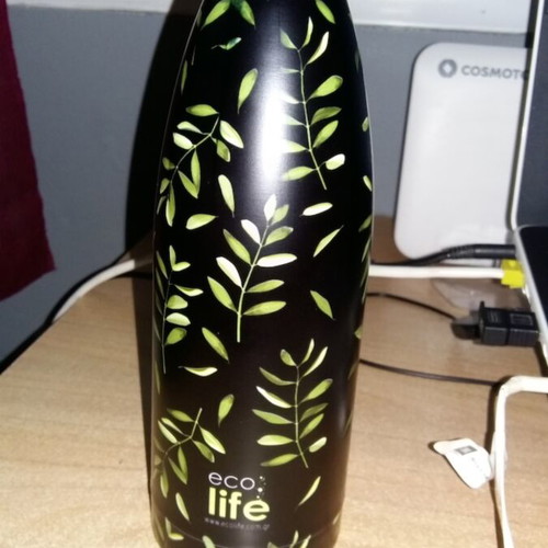 Ecolife Stainless Steel Thermos Bottle 500ml like new, BPA Free