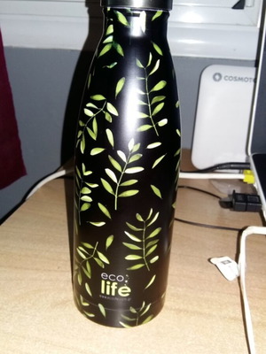 Ecolife Stainless Steel Thermos Bottle 500ml like new, BPA Free