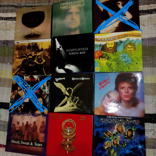 History of Rock music CDs used, set of 18 with booklets