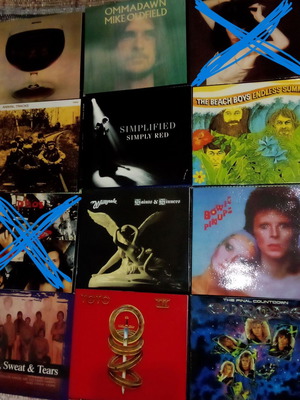 History of Rock music CDs used, set of 18 with booklets