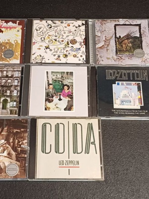 Led Zeppelin Complete Discography 12 CD, 1 Book, 3 DVD used