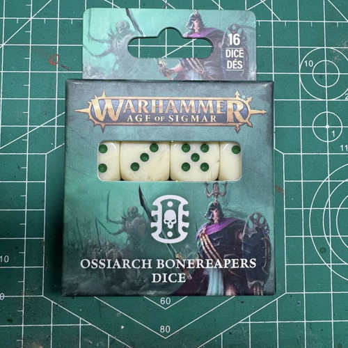 Ossiarch Bonereapers Dice Warhammer Age of Sigmar like new