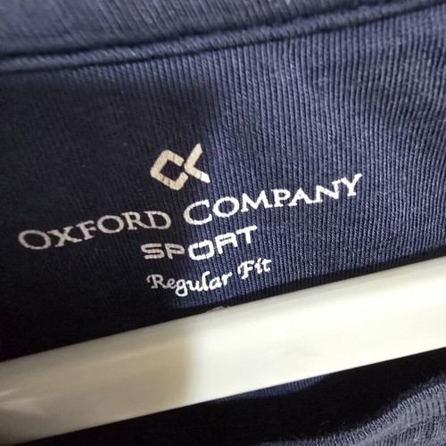 Oxford Company men's T-shirt medium blue like new