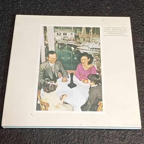Led Zeppelin Presence CD used, remastered rock album