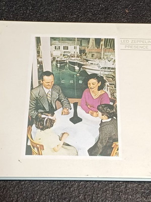 Led Zeppelin Presence CD used, remastered rock album
