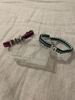 Hatsune Miku bracelet new, blue and pink