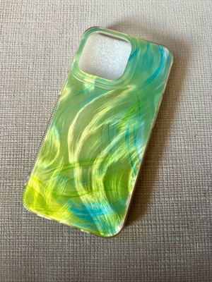 Θήκη κινητού iPhone 13 Pro ιριδίζουσα πράσινη like new