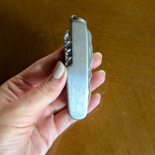 Swiss collector's Roma pocket knife with Italian flag handles