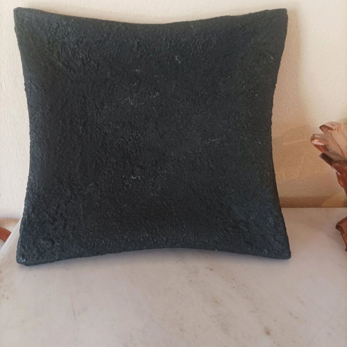 Square platter like new made of pumice material