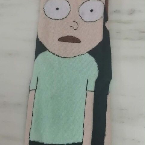 Egs Socks Rick and Morty onesize 40-46 new, turquoise and black