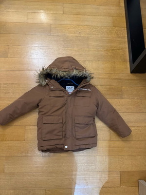 Energiers kids brown jacket like new for 6 years old
