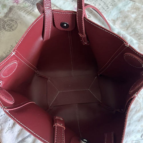 Bordeaux Handbag A To Z Greek New