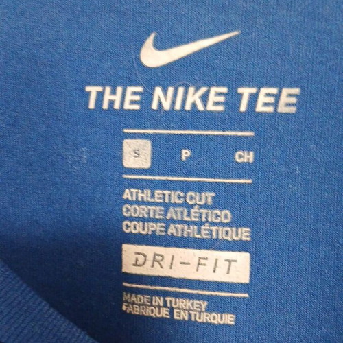 Nike men's t-shirt like new, blue, size S