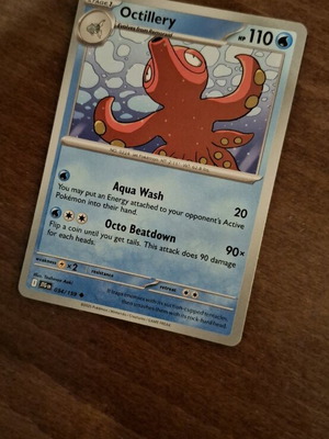 Pokemon Card Octillery new