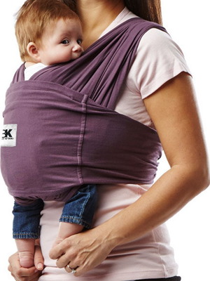 Babyk'tan wrap baby carrier used, medium size, 100% cotton