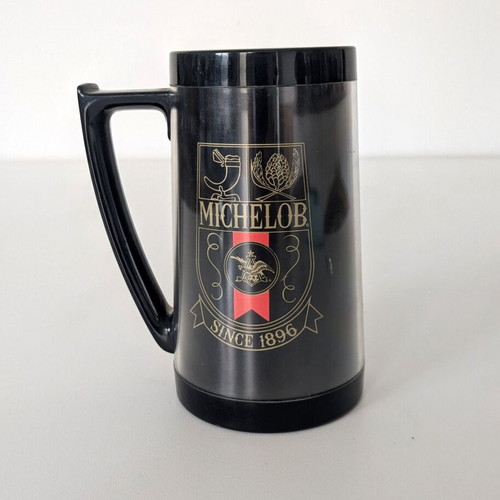 Michelob Vintage Plastic Beer Stein 16 cm used, Made in USA