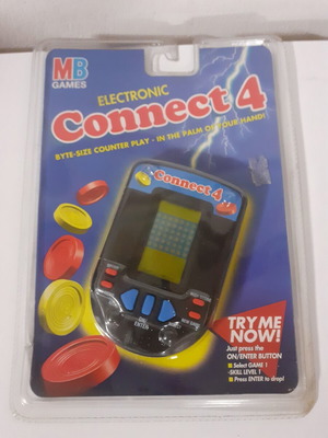 Connect 4 handheld electronic game MB 1996