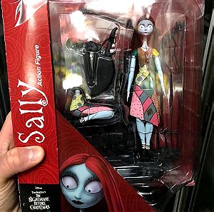 NIGHTMARE BEFORE CHRISTMAS SALLY with 2nd SITTING BODY & WALL & DOOR DIAMOND SELECT NEW SEALED RARE COLLECTORS ACTION FIGURE NBX