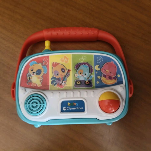 Baby Clementoni infant radio like new 10-36 months