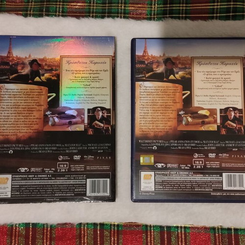 Ratatouille Disney DVD like new, dubbed animated movie