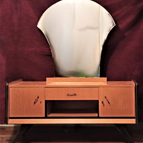 Retro Danish Style Mid-Century Modern Dressing Table Like New