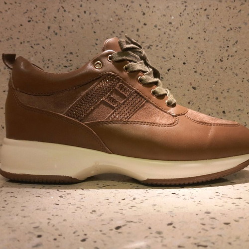 Keep Fred women's athletic shoes new, brown, size 40