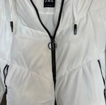 Zara jacket used, white, size S