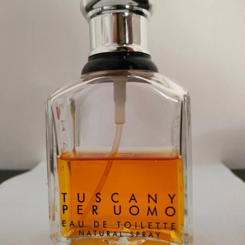 Tuscany Per Uomo Aramis Eau de Toilette 100ml used, collectible 90s fragrance