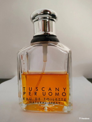 Tuscany Per Uomo Aramis Eau de Toilette 100ml used, collectible 90s fragrance