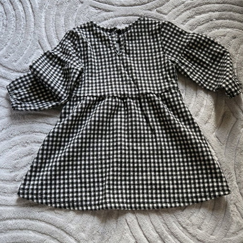 Primark checked dress like new for 9-12 months