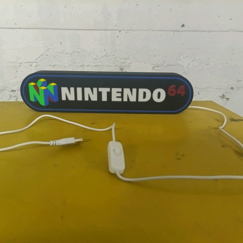 Nintendo 64 Lighted Sign like new