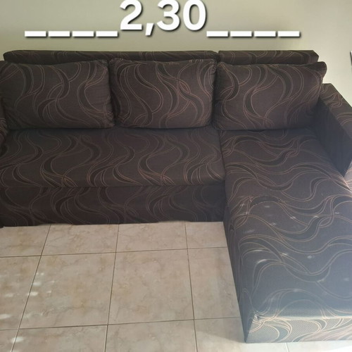 Corner sofa 3+ seats like new, converts to double bed