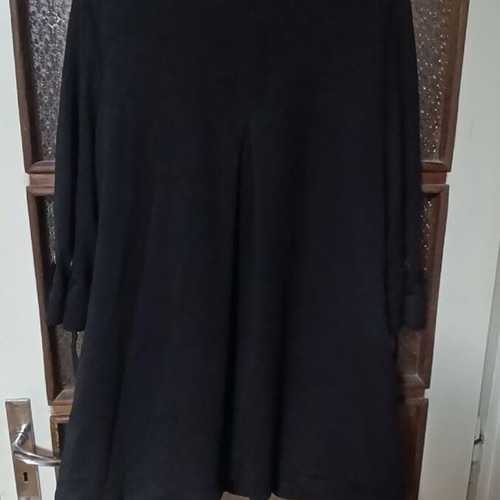 Women's thin coat with short sleeves like new, black, XL