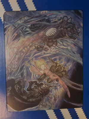 Final Fantasy XV Deluxe Edition Steelbook with Kingsglaive Film used, PS4